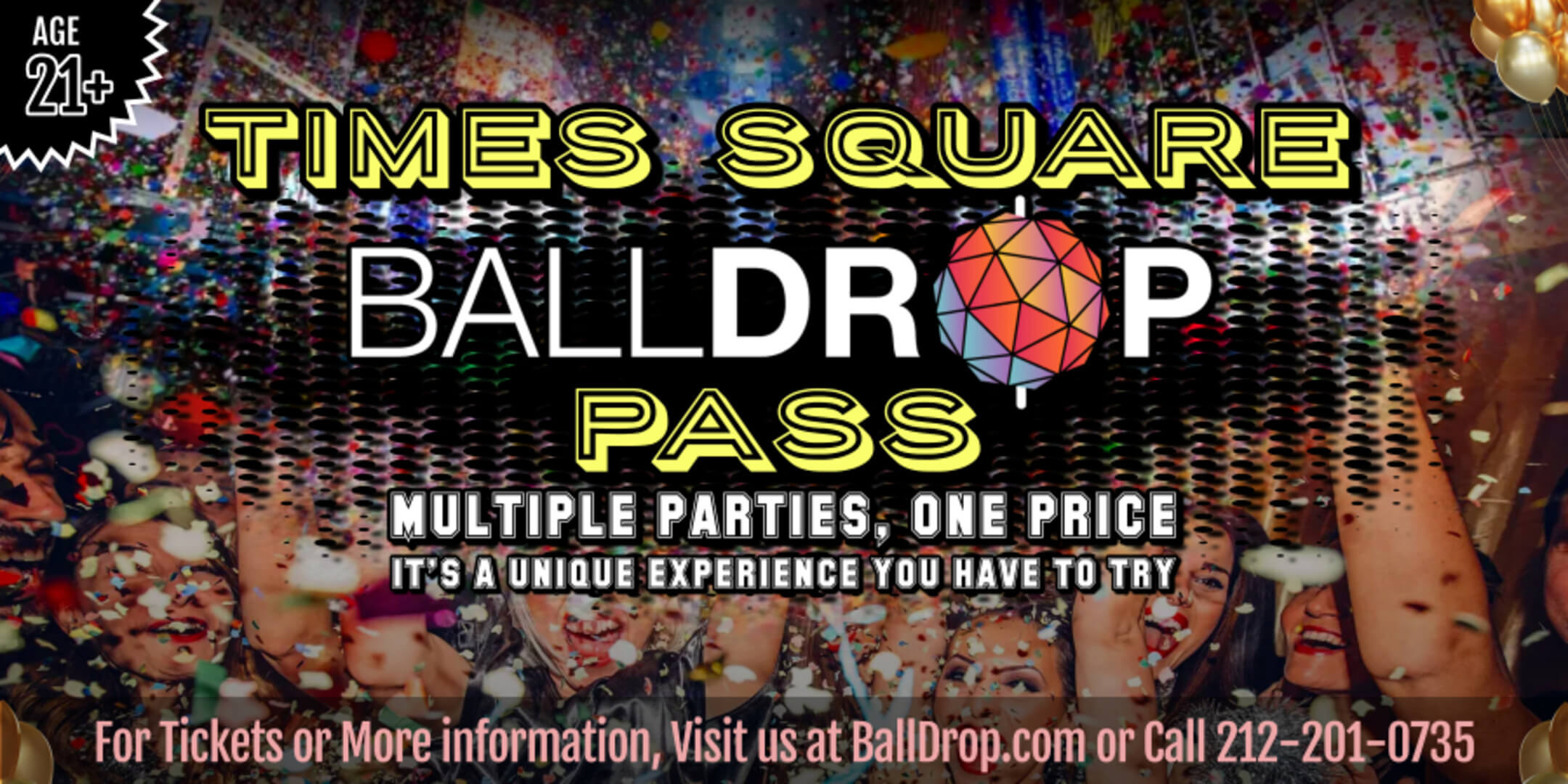 BallDrop Pass Times Square