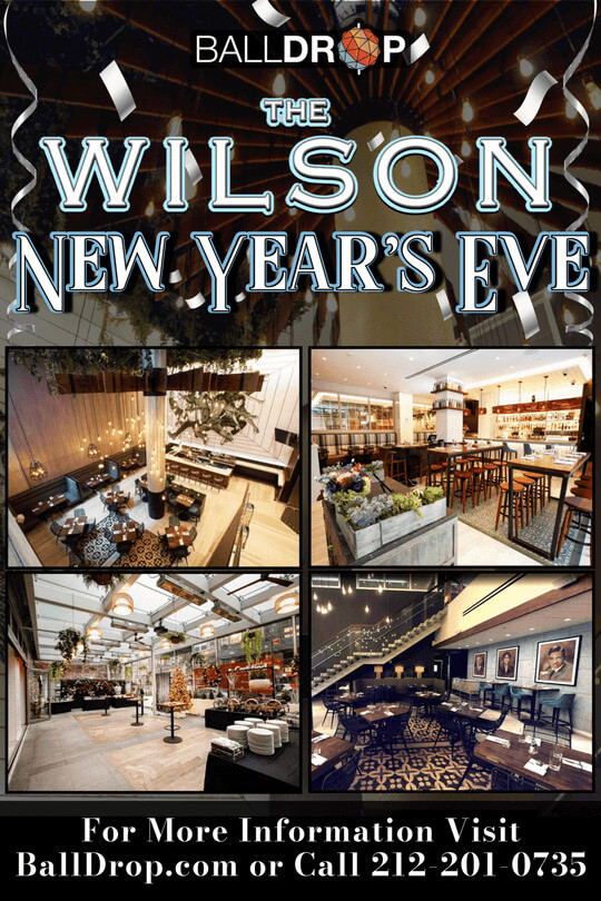 Times Square New Years Eve at The Wilson NYC | NYC New Years Eve 2025